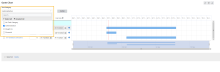 A screenshot of the Task Category filter in Gantt Charts.